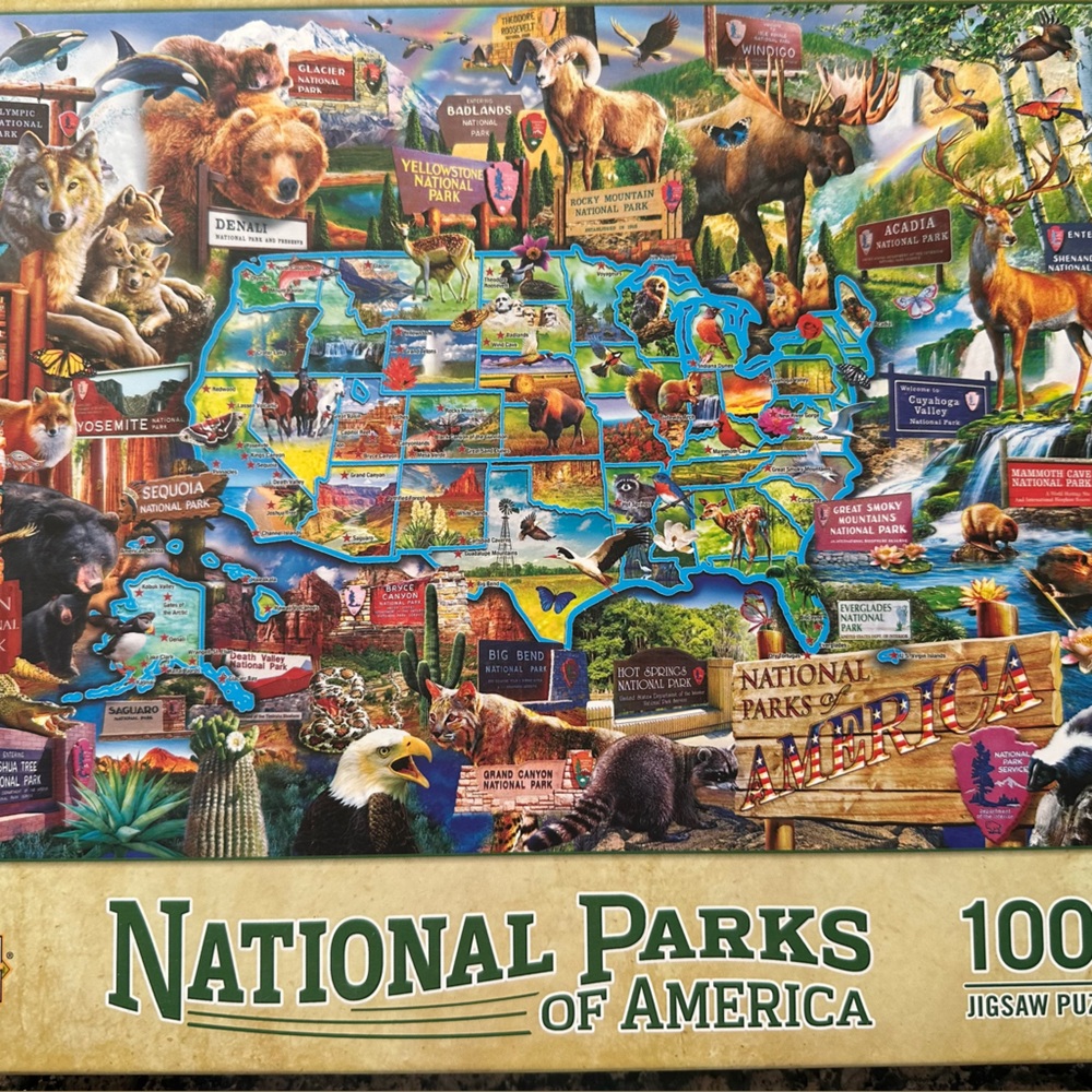 🧩 3 for $30 🧩 1000 pc National Parks jigsaw puzzle